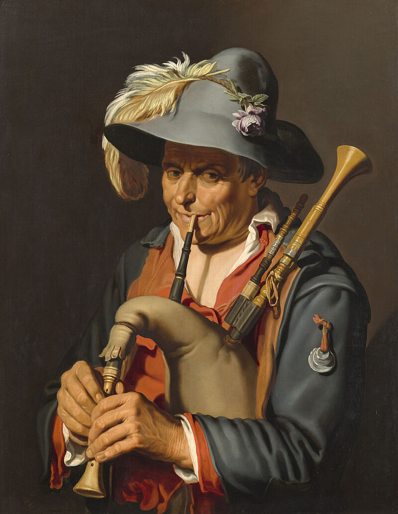 © Residenzgalerie Salzburg, Illustration Fotostudio Ulrich Ghezzi, Oberalm Bagpiper