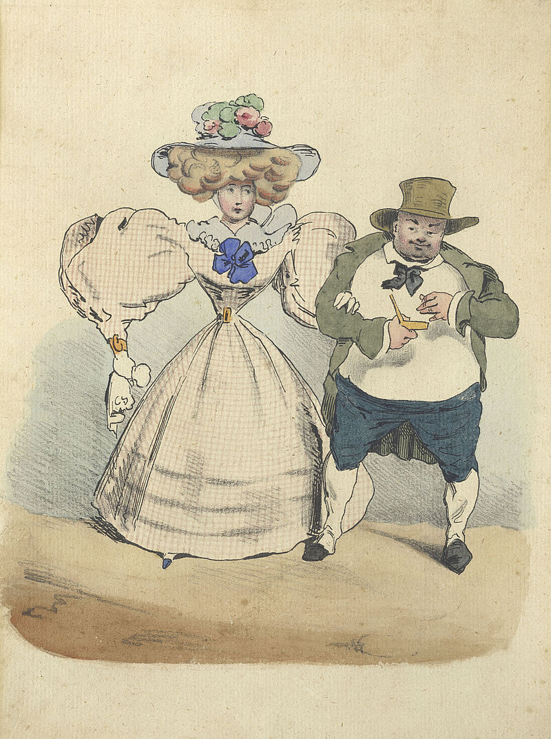 © Residenzgalerie Salzburg, Illustration Fotostudio Ulrich Ghezzi, Oberalm Lady and Gentleman – caricature
Residenzgalerie Salzburg (in memoriam Roman Szalay - Donated by Anna Szalay)
