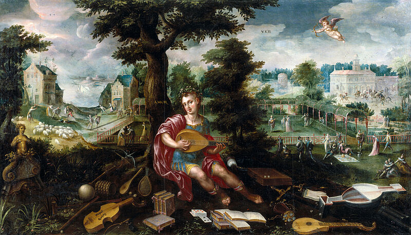 © Residenzgalerie Salzburg, Illustration Fotostudio Ulrich Ghezzi, Oberalm Spring (Mars as God of Spring)