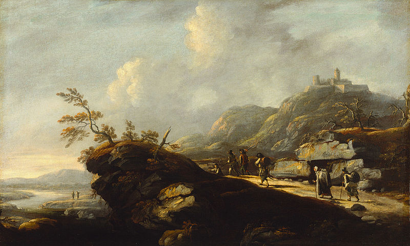 Landscape with Walkers