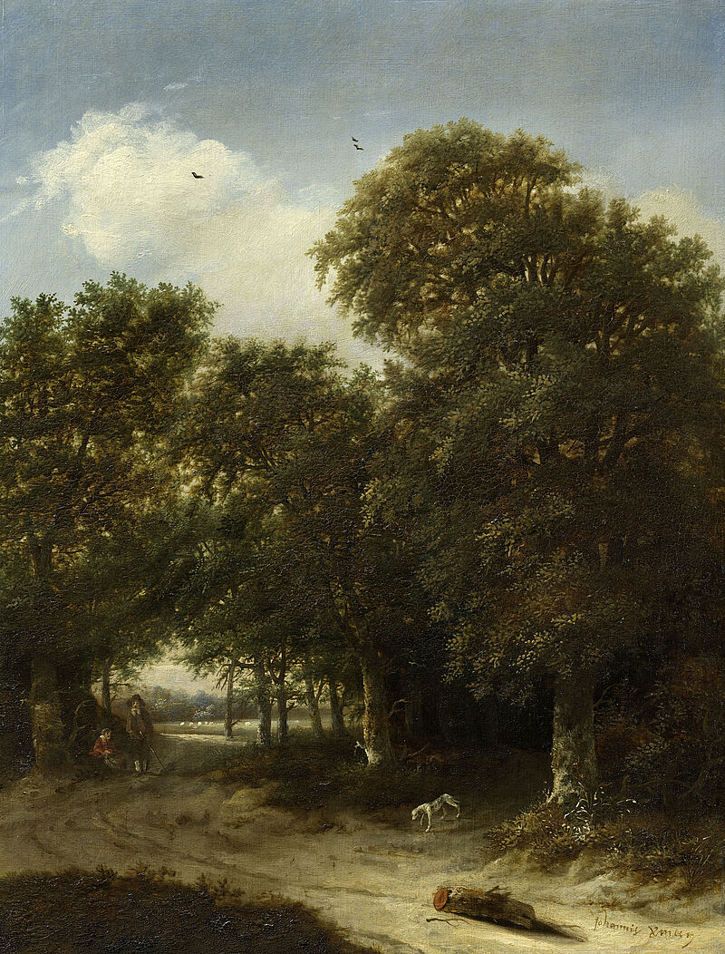 © Residenzgalerie Salzburg, Illustration Fotostudio Ulrich Ghezzi, Oberalm Wooded Landscape with Figures