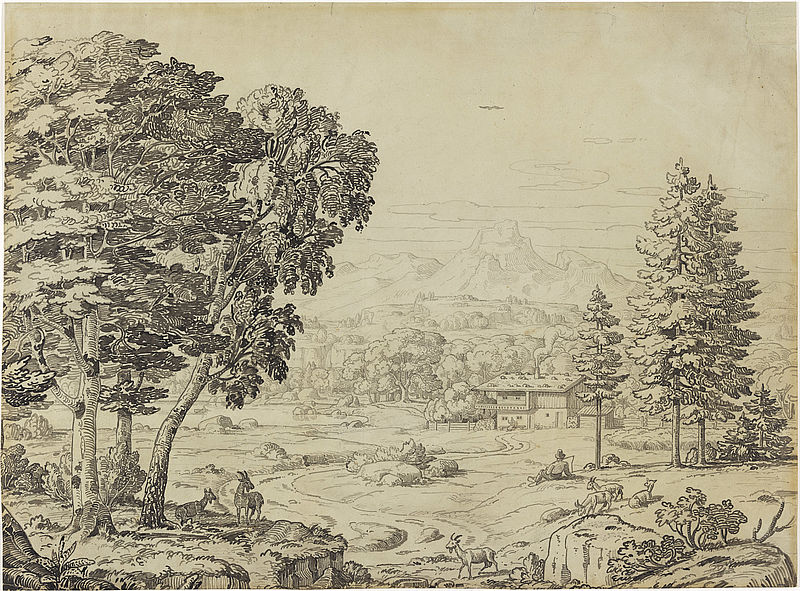 Landscape with Berchtesgaden