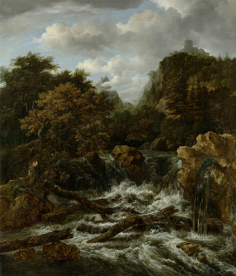 © Residenzgalerie Salzburg, Illustration Fotostudio Ulrich Ghezzi, Oberalm Norwegian Landscape with Waterfall