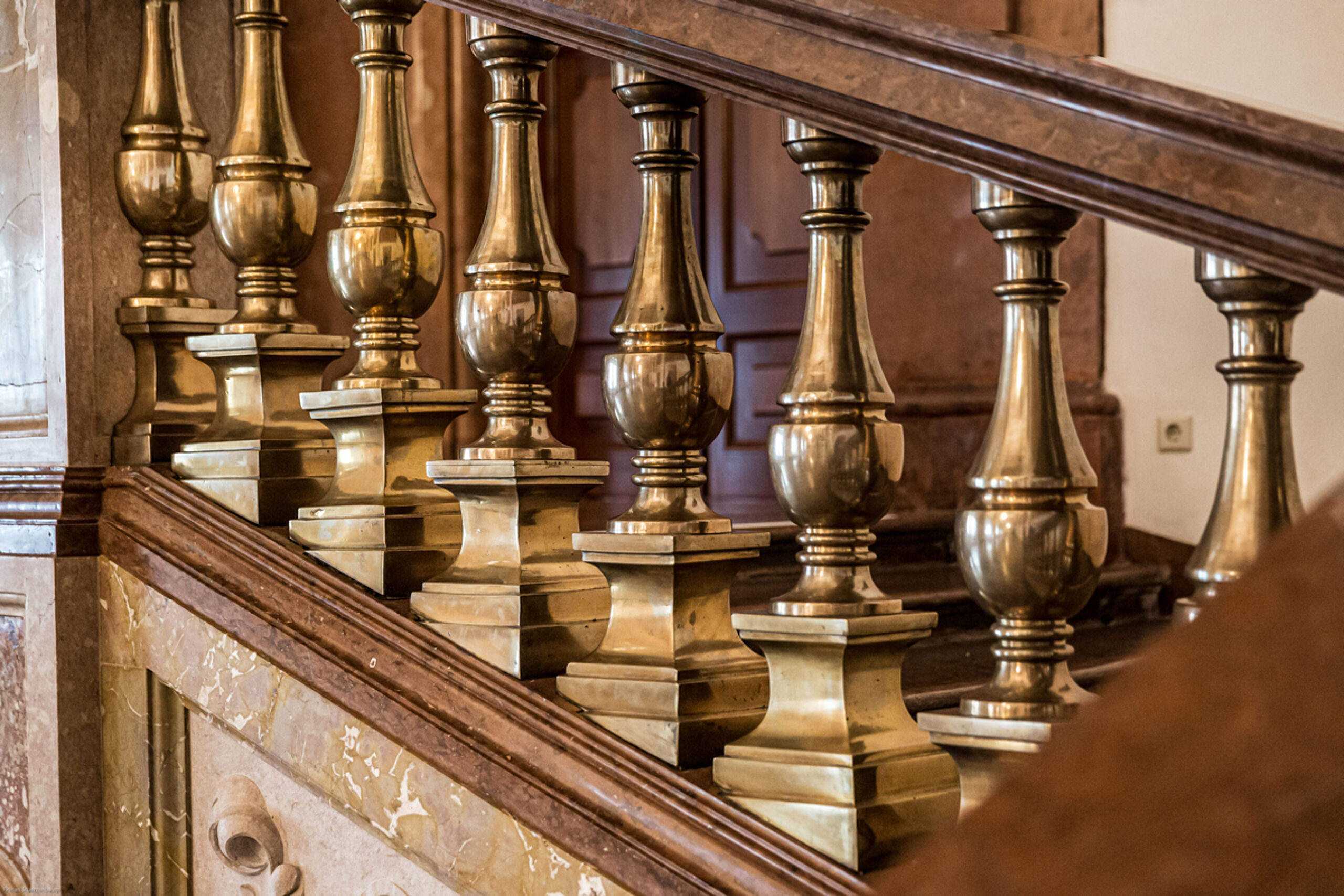 Treppen im Carabiniersaal