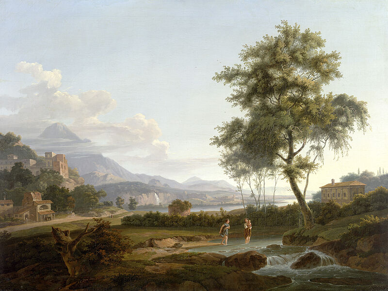 © Residenzgalerie Salzburg, Illustration Fotostudio Ulrich Ghezzi, Oberalm Italian Landscape