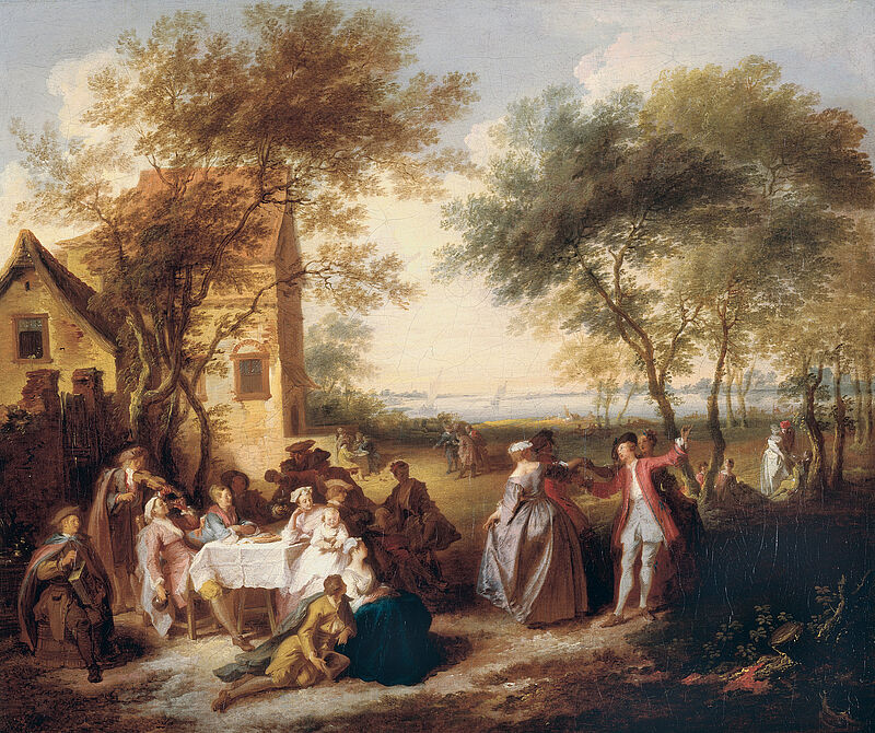 © Residenzgalerie Salzburg, Illustration Fotostudio Ulrich Ghezzi, Oberalm Fête Champêtre – Rural Festival