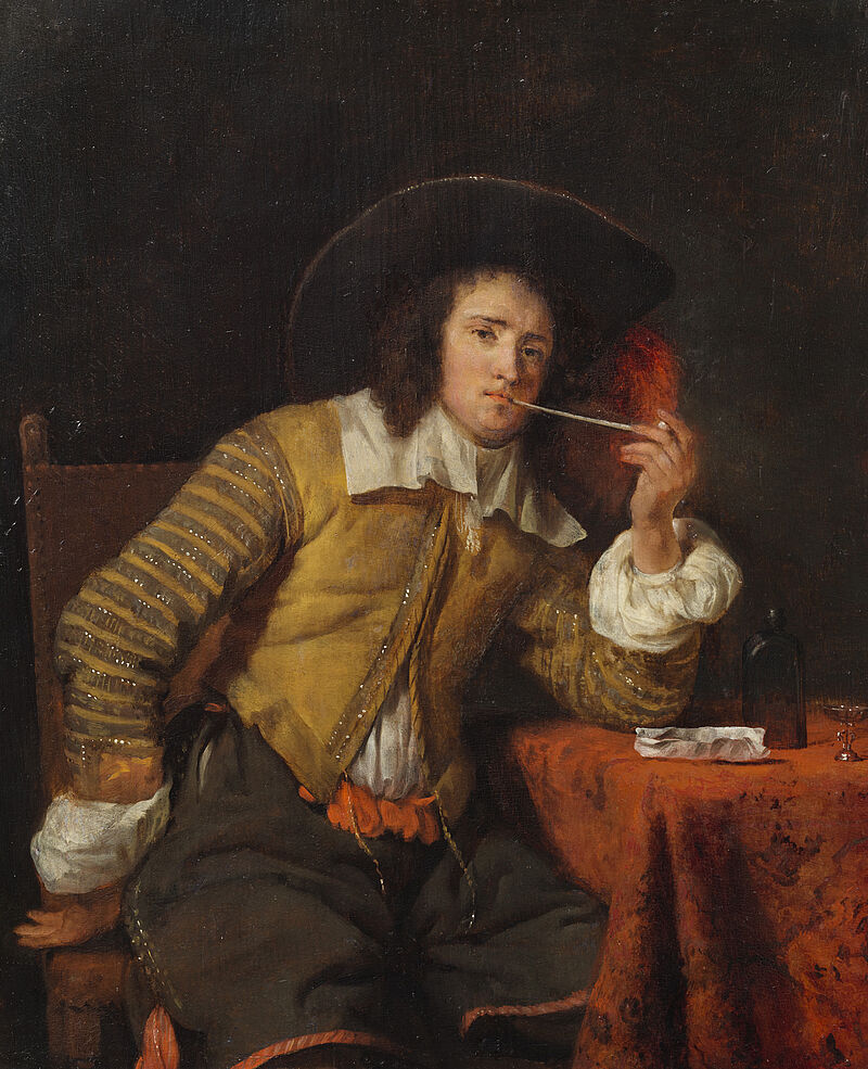 © Residenzgalerie Salzburg, Illustration Fotostudio Ulrich Ghezzi, Oberalm Tabacco Smoker