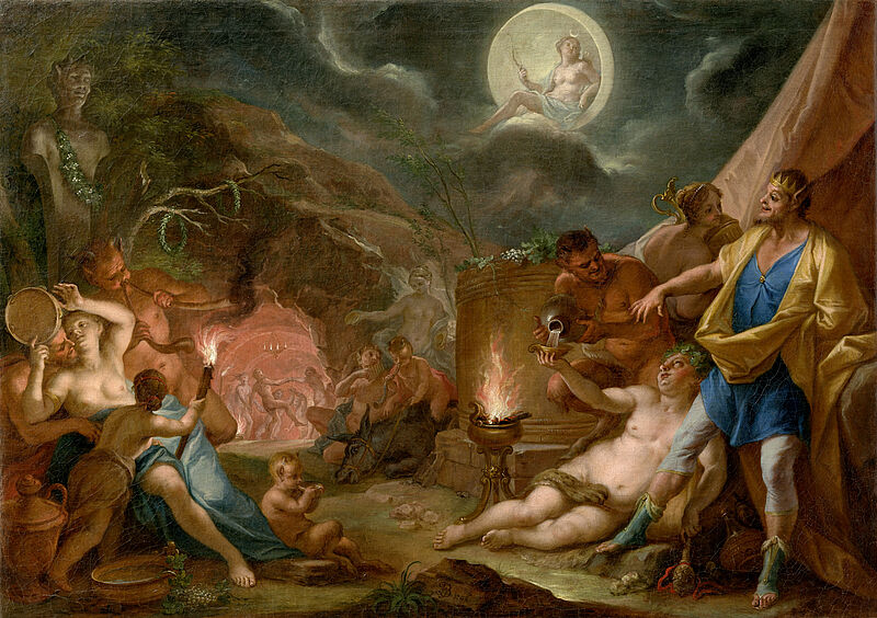 © Residenzgalerie Salzburg, Illustration Fotostudio Ulrich Ghezzi, Oberalm King Midas Listening to Pan's Song