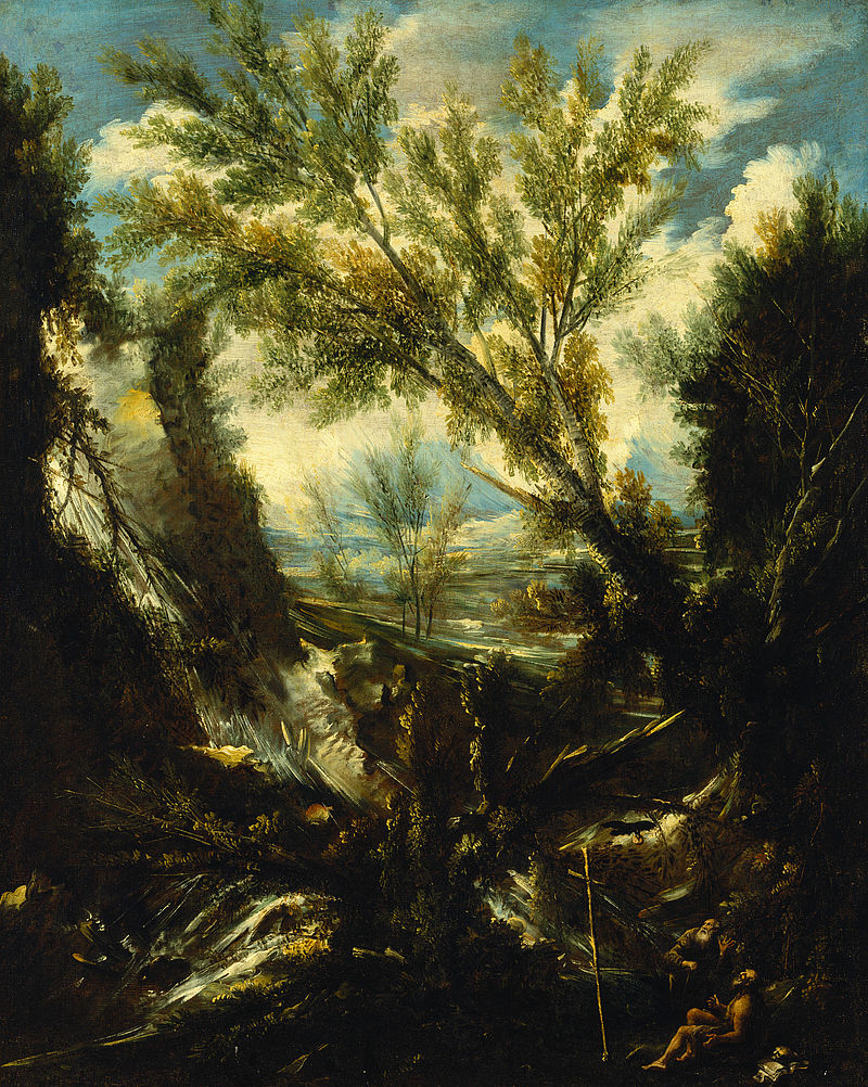 Stormy Landscape with the Prophet Elijah