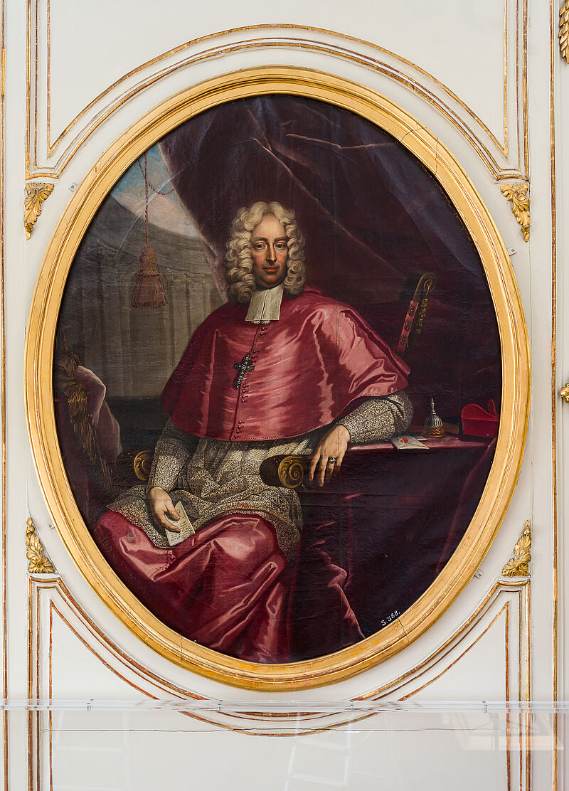 © Residenz zu Salzburg, Prunkräume, Foto: Stürzenbaum Fürsterzbischof Franz Anton von Harrach