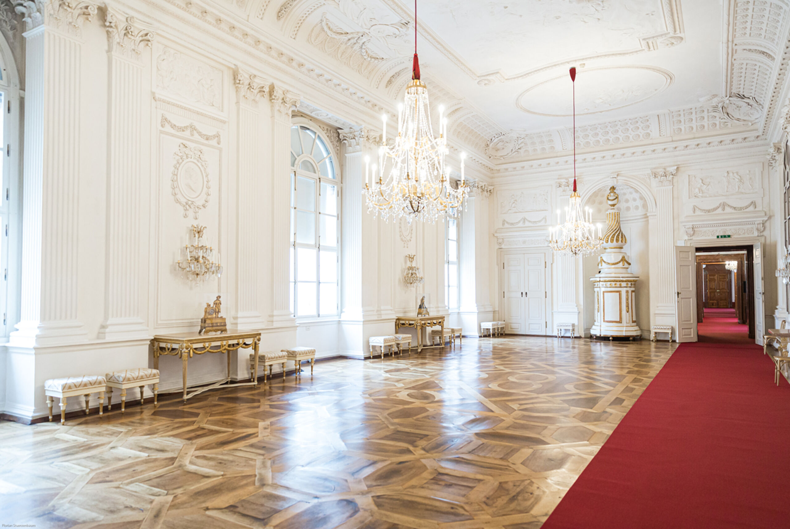 Weissersaal in der Residenz Salzburg