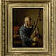 © Residenzgalerie Salzburg, Illustration Fotostudio Ulrich Ghezzi, Oberalm Bagpipe Player “Hearing”