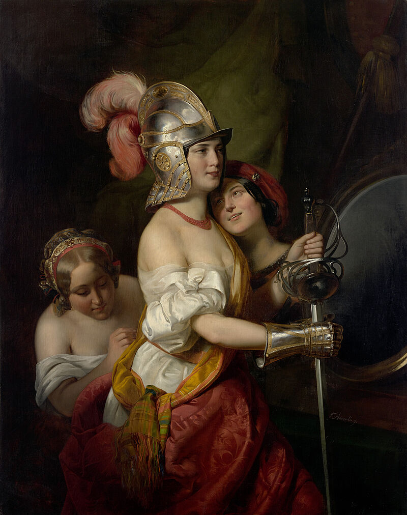 © Residenzgalerie Salzburg, Illustration Fotostudio Ulrich Ghezzi, Oberalm In the theatre dressing-room