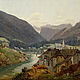 © Residenzgalerie Salzburg, Illustration Fotostudio Ulrich Ghezzi, Oberalm View of Ischl from the West (Lauffen near Ischl)