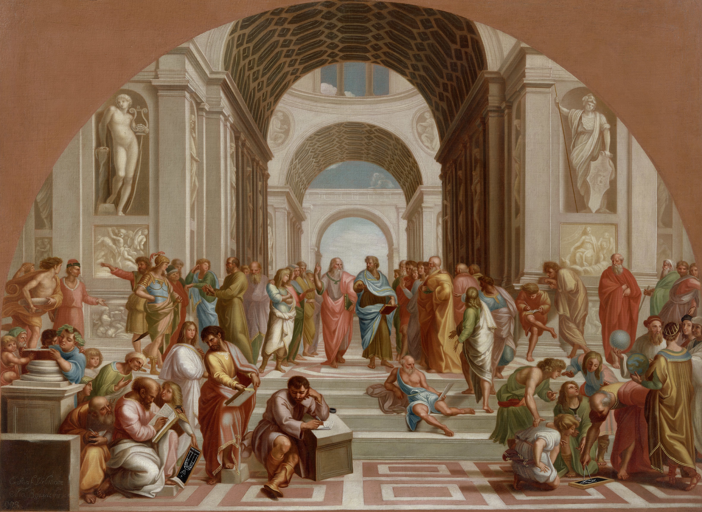 the school of athens