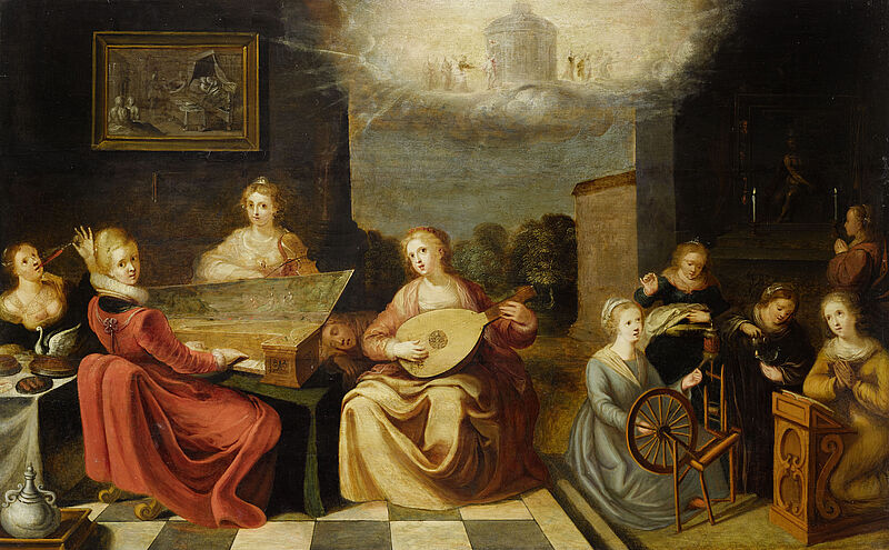 © Residenzgalerie Salzburg, Aufnahme Fotostudio Ulrich Ghezzi, Oberalm Die Klugen und die Törichten Jungfrauen