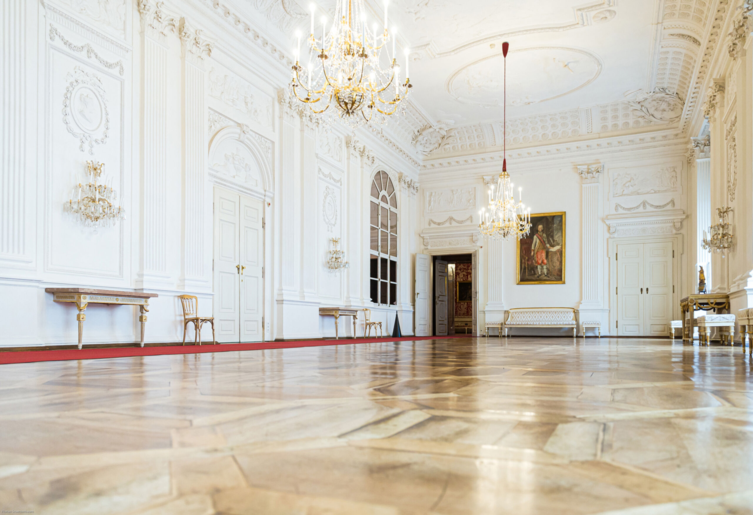 Weissersaal in der Residenz Salzburg