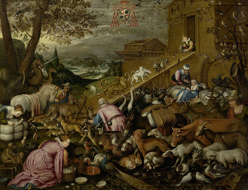 © Residenzgalerie Salzburg, Illustration Fotostudio Ulrich Ghezzi, Oberalm Noah’s Ark series for Prince-Archbishop Wolf Dietrich von Raitenau: Entering the Ark