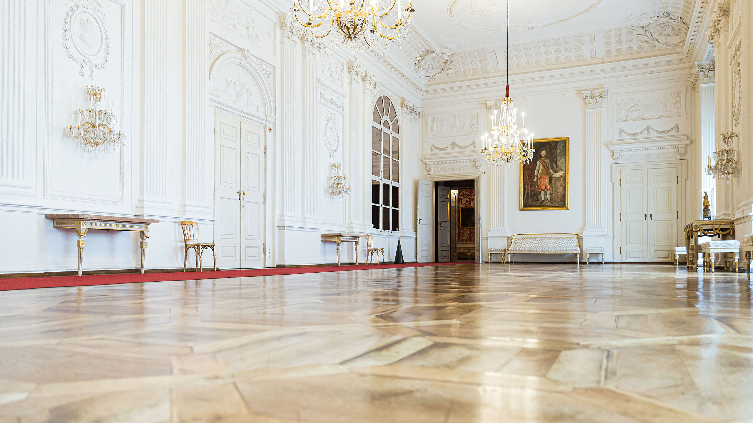 Weissersaal in der Residenz Salzburg