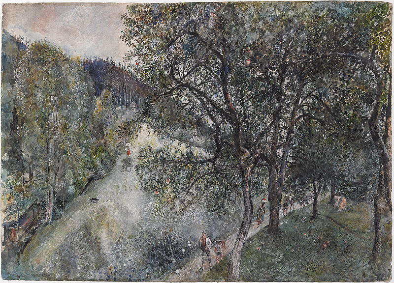 © Residenzgalerie Salzburg, Aufnahme Fotostudio Ulrich Ghezzi, Oberalm Apfelbäume in Goisern