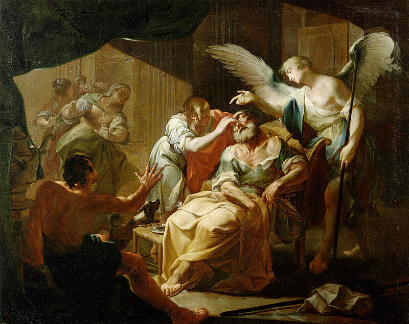 © Residenzgalerie Salzburg, Illustration Fotostudio Ulrich Ghezzi, Oberalm The Healing of Old Tobias