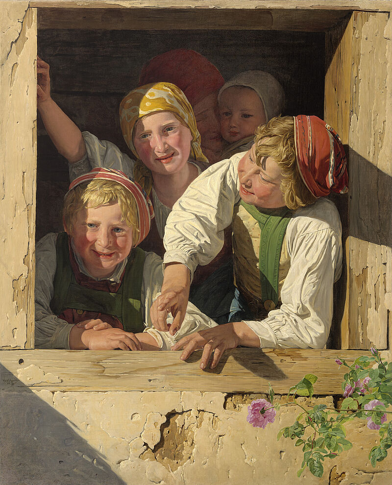 © Residenzgalerie Salzburg, Illustration Fotostudio Ulrich Ghezzi, Oberalm Children at the Window