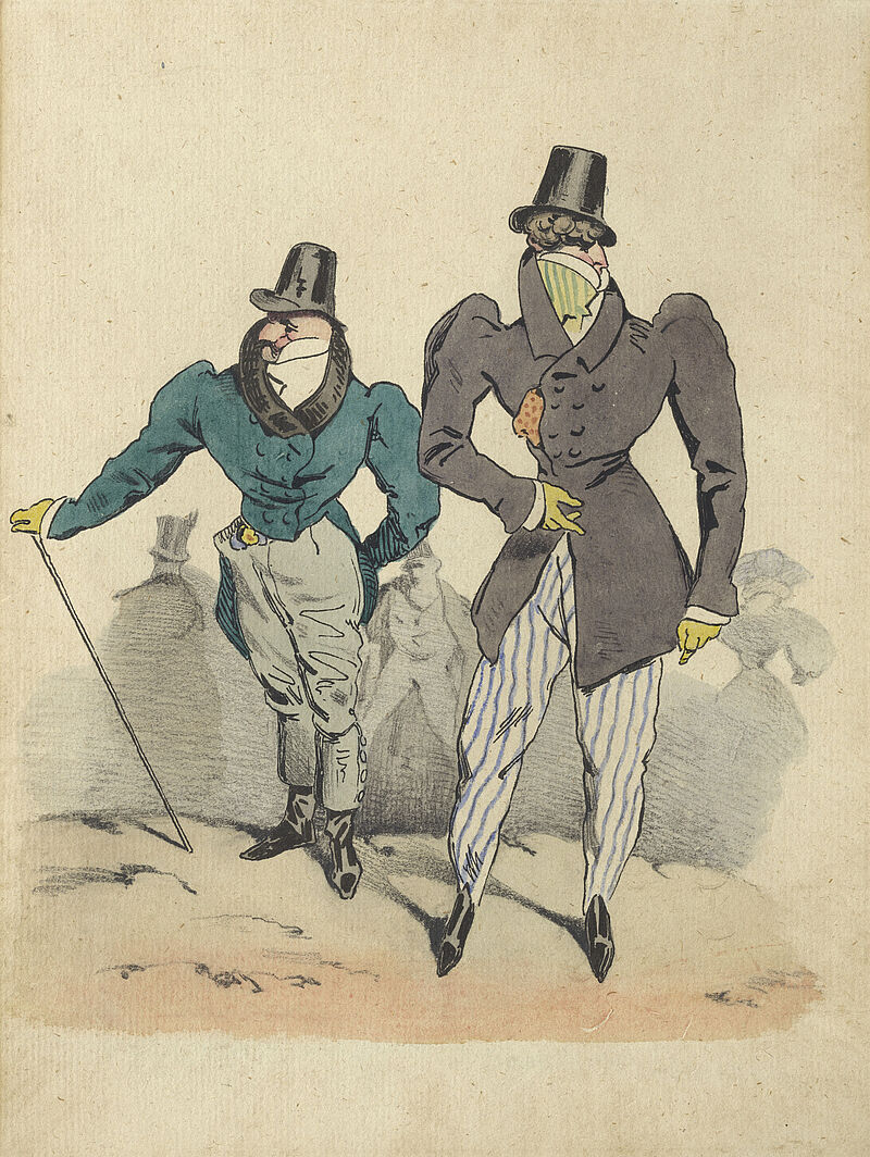 © Residenzgalerie Salzburg, Illustration Fotostudio Ulrich Ghezzi, Oberalm Gentlemen – caricature
Residenzgalerie Salzburg (in memoriam Roman Szalay - Donated by Anna Szalay)