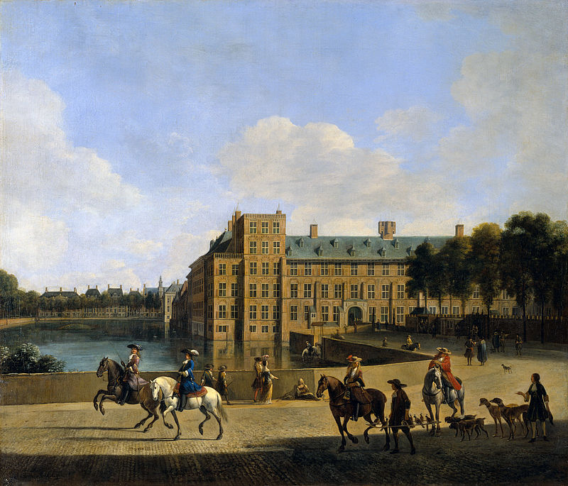 The Courtyard with the Vijver = Palace Pond at The Hague