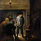 © Residenzgalerie Salzburg, Illustration Fotostudio Ulrich Ghezzi, Oberalm Peasants in front of a Fireplace by Candlelight