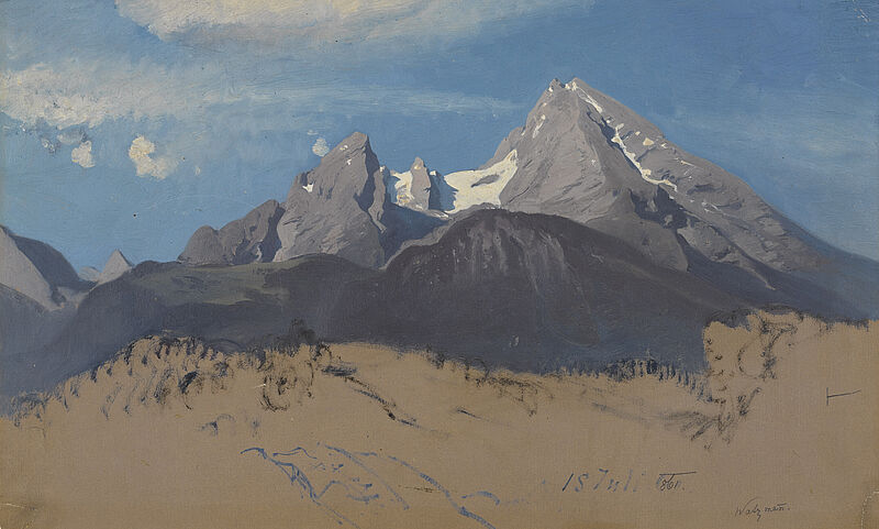 © Residenzgalerie Salzburg, Illustration Fotostudio Ulrich Ghezzi, Oberalm The Watzmann