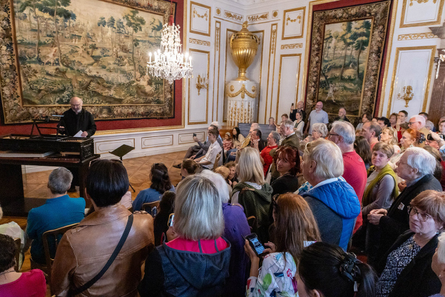 Beim Gesprächs-Konzert Claviorganum